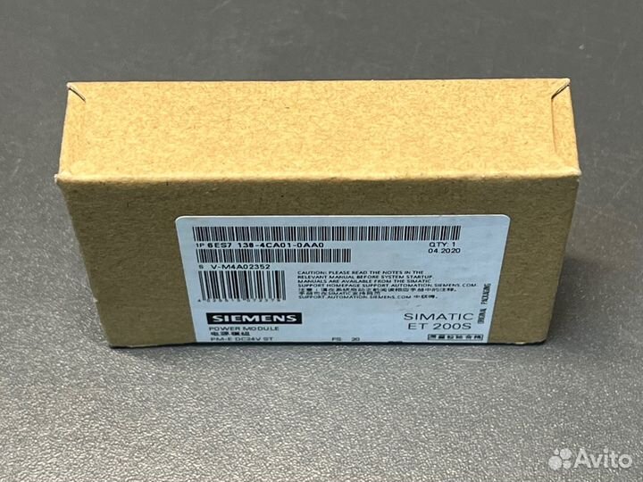 Siemens 6ES7 138-4CA01-0AA0 новый, 3 шт