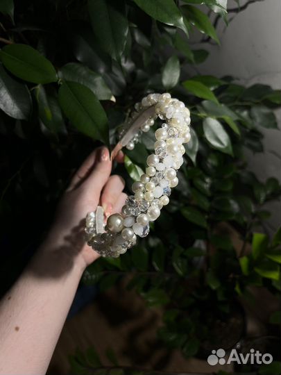 Свадебный ободок