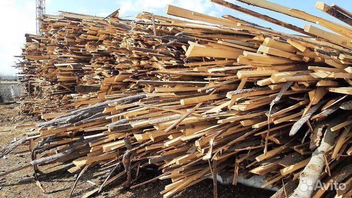 Дрова горбыль