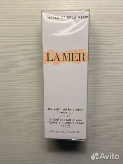 La Mer spf 20 тональный флюид shell 110