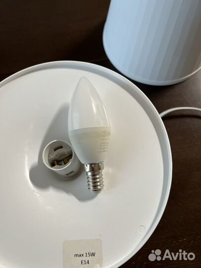 Лампа настольная ночник 15 w