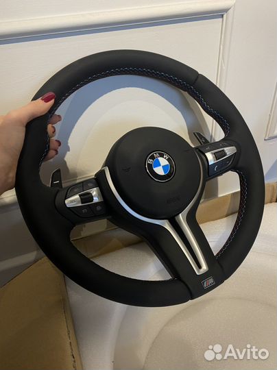 Руль bmw f 30 m3, X 5,6, m5, m6 новый с подогревом