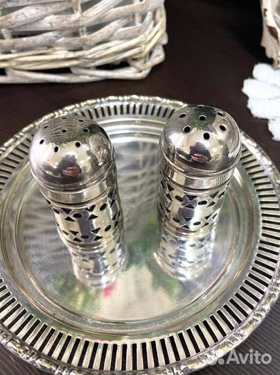 Винтажный английский набор для специй