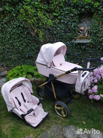 Коляска 2 в 1 adamex reggio