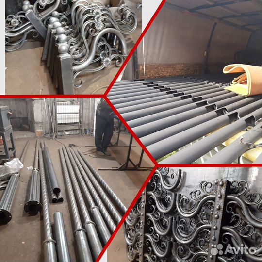 Уличный садовый кованый фонарь арт дм001