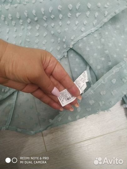 Блузка рубашка zara M