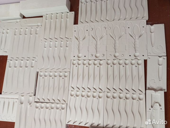 Формы для силиконовых приманок