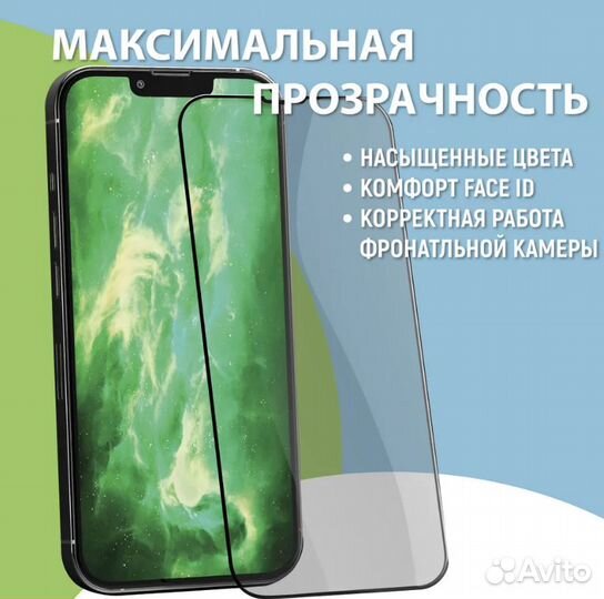 Защитное противоударное стекло iPhone 12 Mini