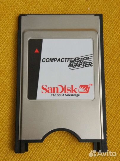 Адаптер переходник карт памяти CF на pcmcia