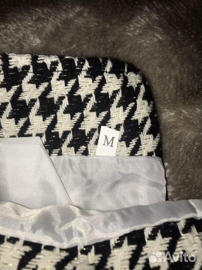 Твидовая мини юбка (новая)