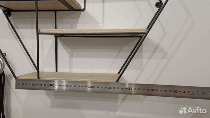 Полка настенная соты