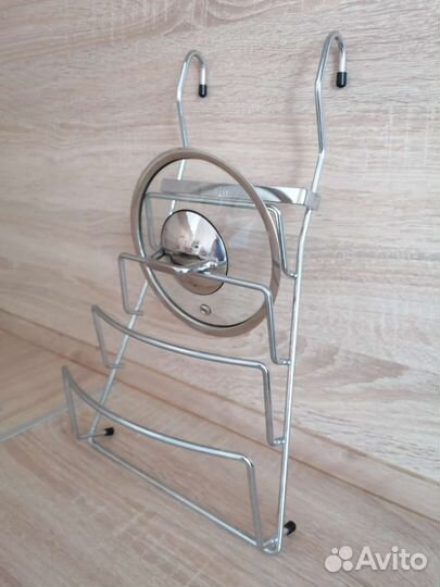 Держатель для крышек, полка для рейлинга