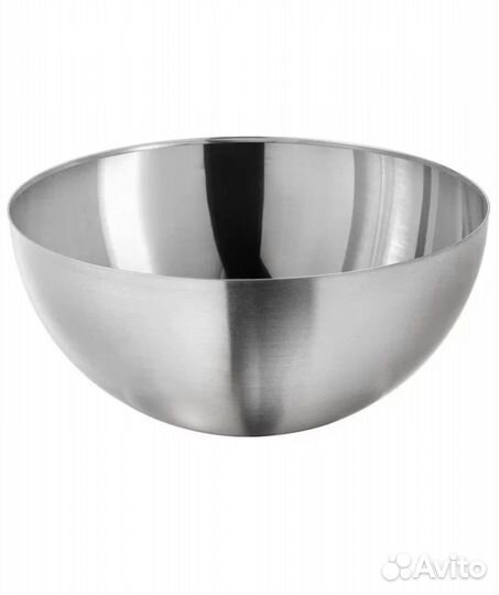 Сервировочная миска, нерж сталь IKEA Blanda blank