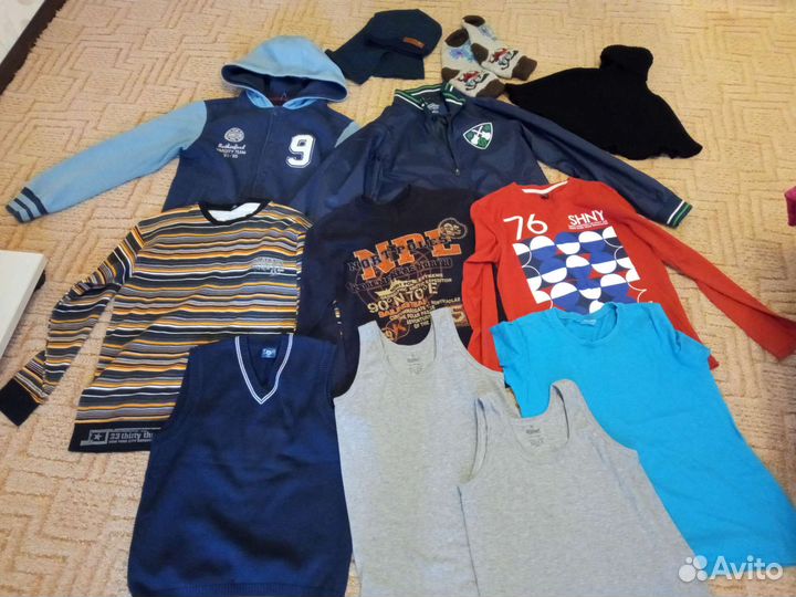 Вещи пакетом на мальчика 146-152