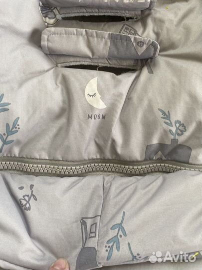 Зимний конверт в коляску leokid