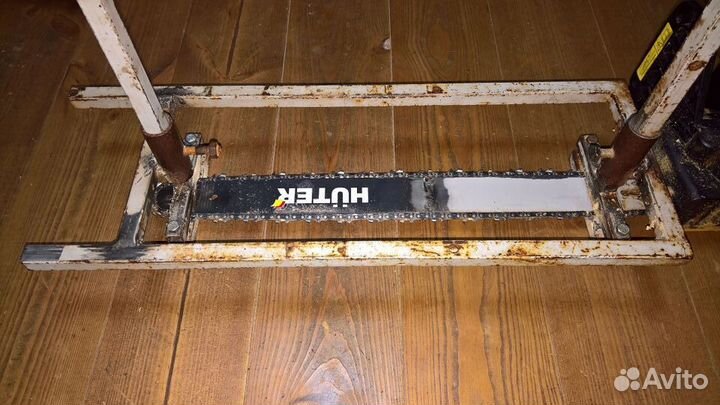 Мобильная пилорама. Насадка для распиловки брёвен