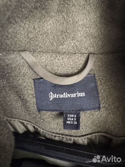 Пальто stradivarius женское весеннее 42