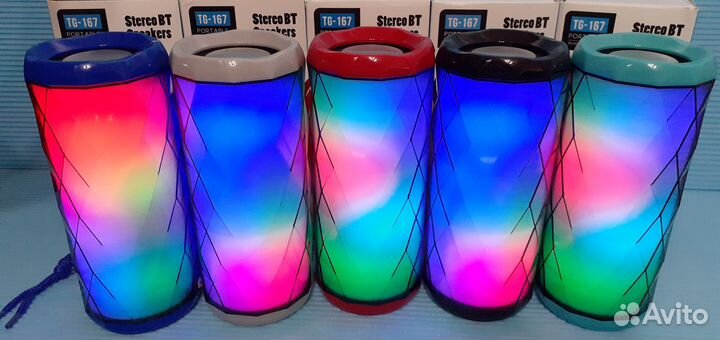 Колонка TG Plane 8 режимов Чистый стереозвук Радио