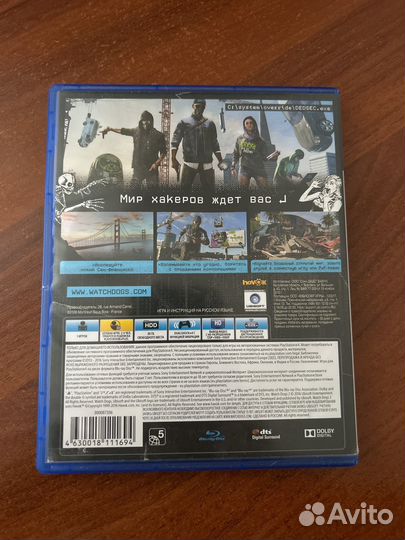 Игры ps4 watch Dogs 2