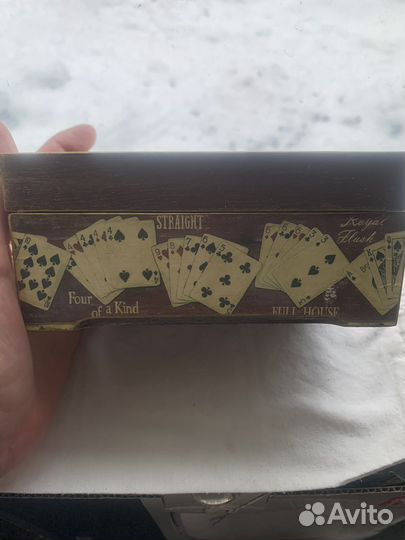 Шкатулка для хранения игральных карт