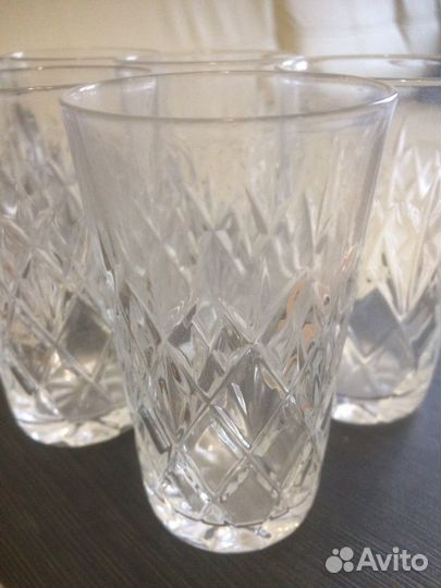 Стопки хрустальные