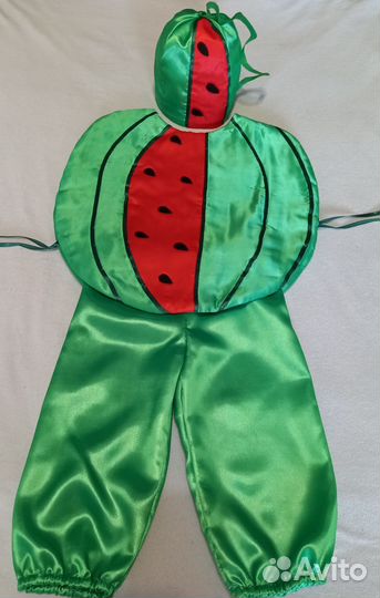 Костюм овощей прокат