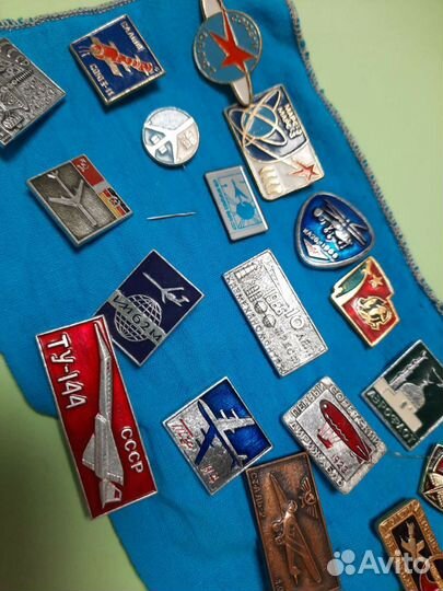 Значки СССР авиа тема