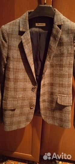 Пиджак на мальчика 134
