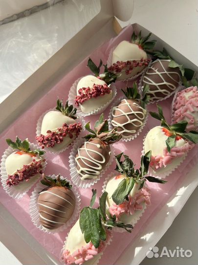 Клубника в бельгийском шоколаде