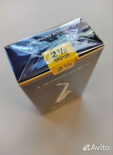 Vandoren ClassicBluе 2,5 трости для альт саксофона