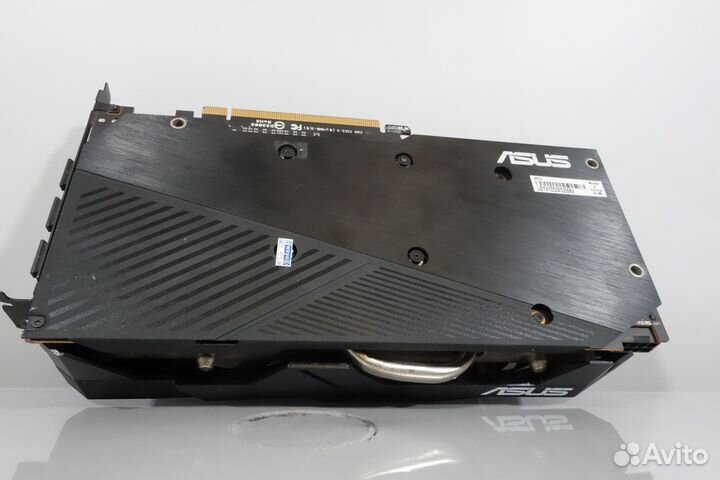 Видеокарта asus radeon RX 5500 XT dual EVO TOP 8Гб