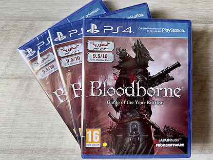 Bloodborne game of the year edition диск новый