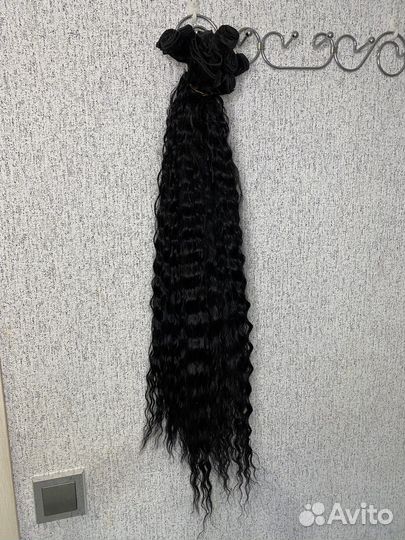 Новый комплект трессовых афрокудрей 75см