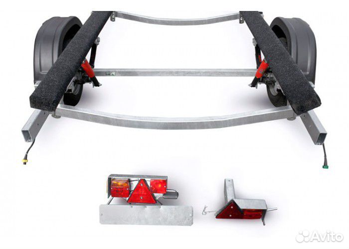 Прицеп для лодки 5,5 метра мзса G одна ось