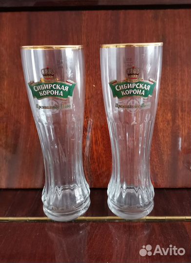 Бокалы для пива (стекло)