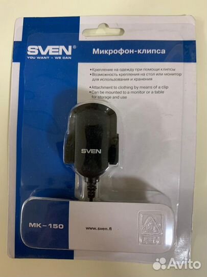 Новый микрофон sven MK-150