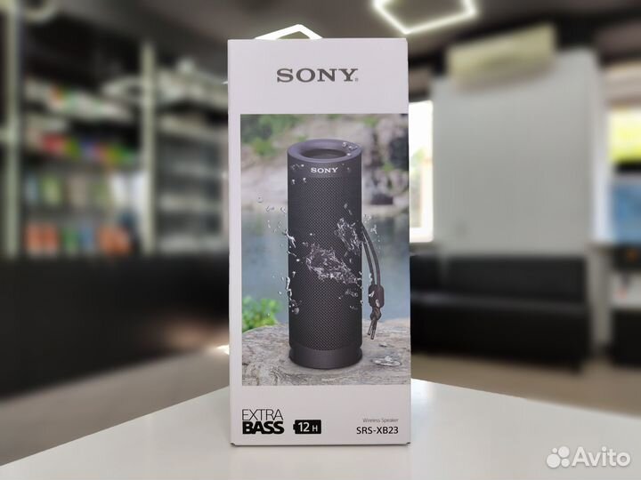 Bluetooth колонка Sony SRS-XB23 Black New