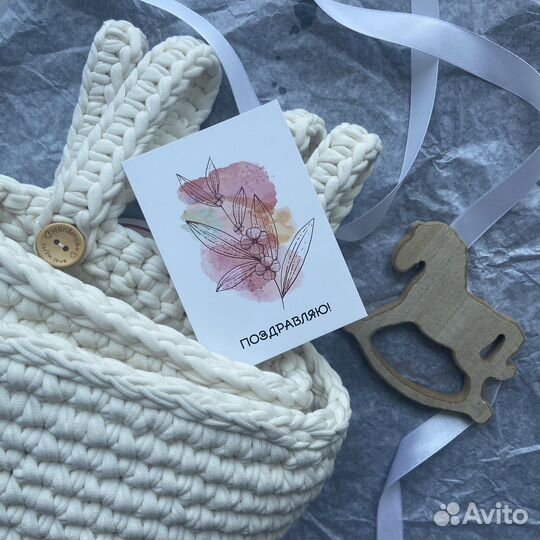 Корзины-кармашки на кроватку