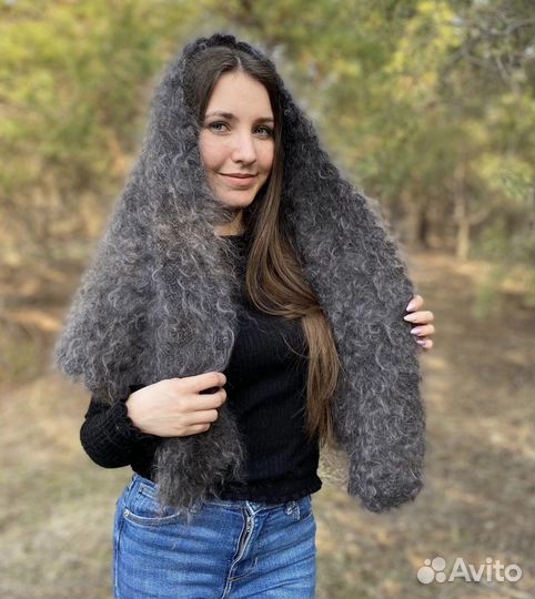 Шаль пуховая Пуховая косынка