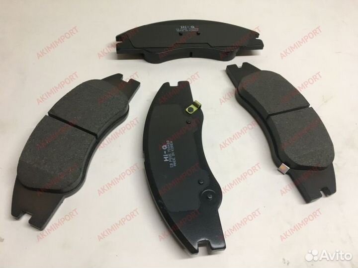 Колодки тормозные передние дисковые HI-Q SP1167