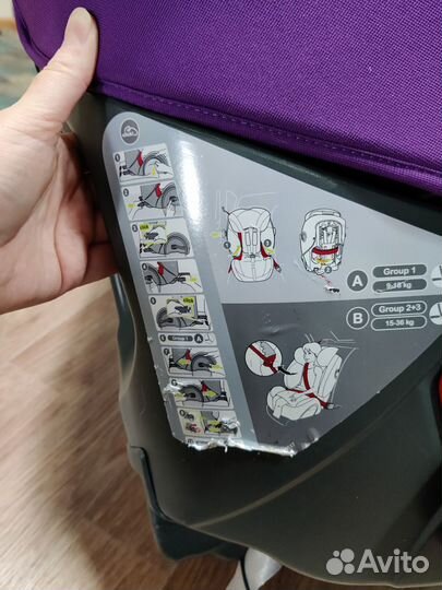 Автокресло britax romer evolva 1-2-3 SL sist