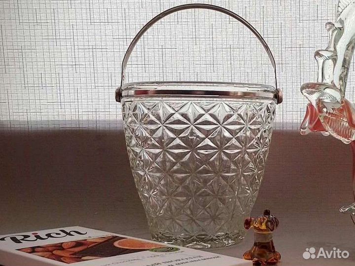 Конфетница стекло СССР