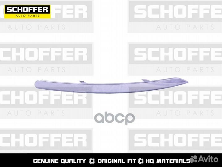 Молдинг бампера правый хром Kia Sportage 10-16