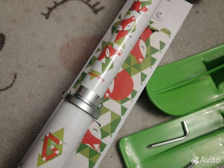 Самокат с лыжами