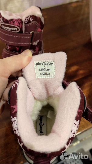 Зимним ботинки на девочку