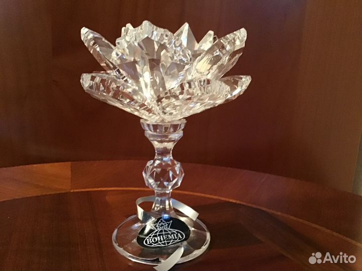 Хрустальный подсвечник. Bohemia