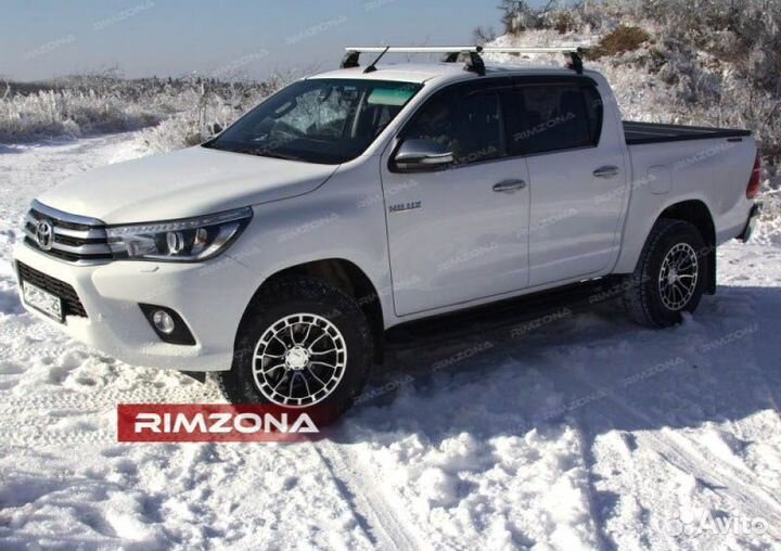 Кованые диски R18 на Toyota Hilux