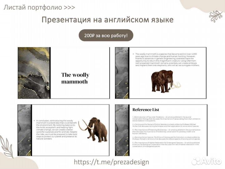 Презентация Power Point на заказ