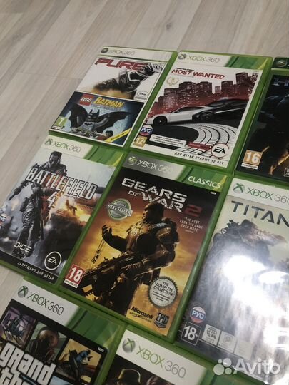 Игры на Xbox 360 лицензионные