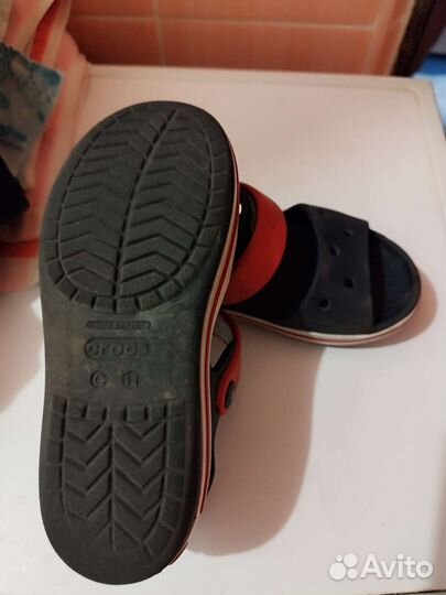 Сандали crocs c 11